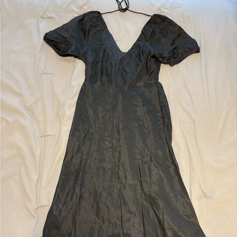 Banana Republic Black Midi Dress